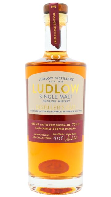 Ludlow - Distiller's Cut Cask Edition No. 6 - Triple Cask Single Malt English Whisky