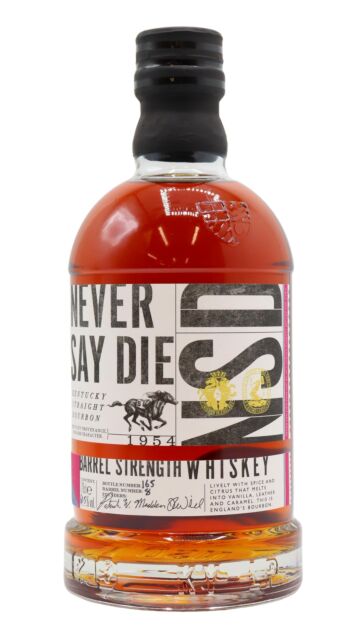 Never Say Die - Finished In England - Barrel Strength #008 Bourbon Whiskey