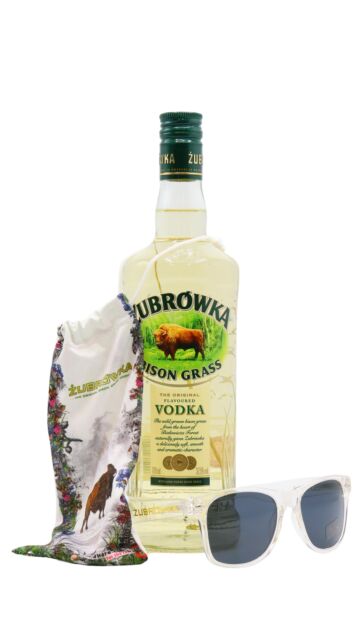Zubrowka  - Bison Grass Polish Vodka (Includes Sunglasses)