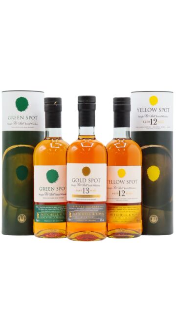 Irish Spot - Gold, Green & Yellow Spot Irish Whiskey Bundle