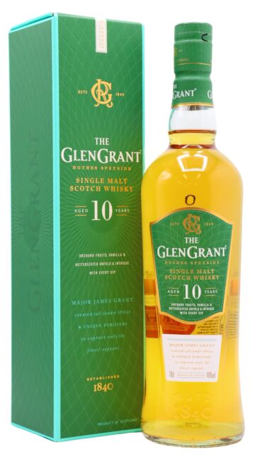 Glen Grant - Speyside Single Malt Scotch 10 year old Whisky