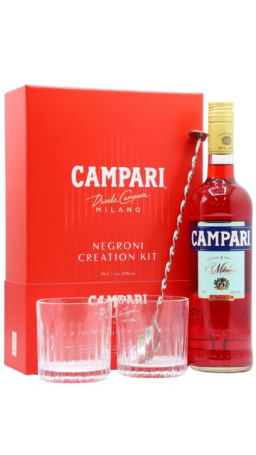 Campari - Italian Bitter Negroni Creation Kit Gift Pack