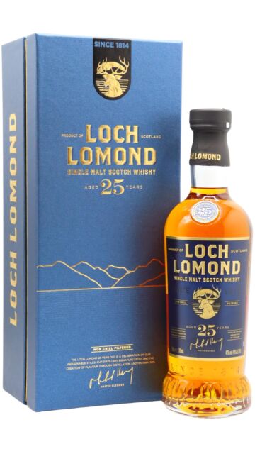 Loch Lomond - Single Malt Scotch 25 year old Whisky