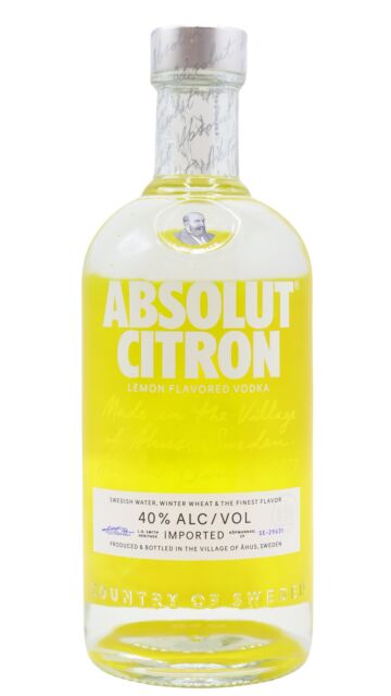 Absolut - Citron - Lemon Flavoured Vodka