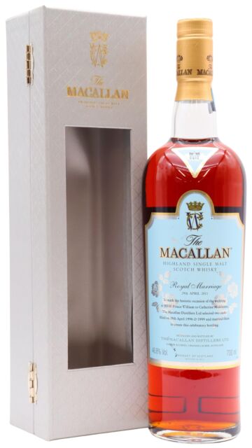 The Macallan - 2011 Royal Marriage Wedding Single Malt Scotch Whisky