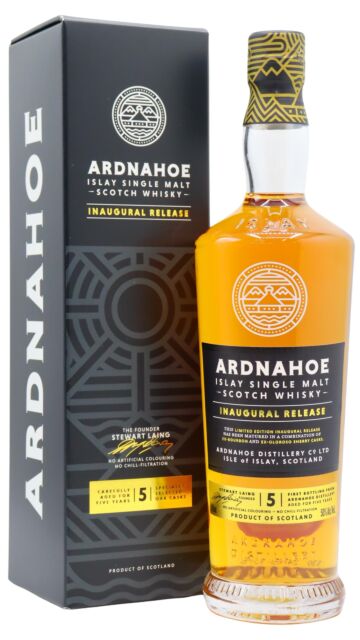 Ardnahoe - Inaugural Release Islay Single Malt Scotch 5 year old Whisky