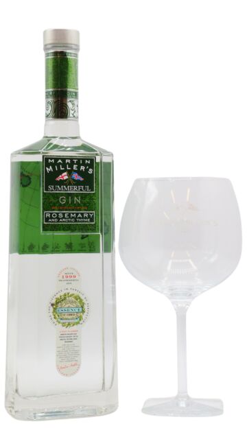 Martin Miller's - Summerful Gin (Includes Copa Glass)