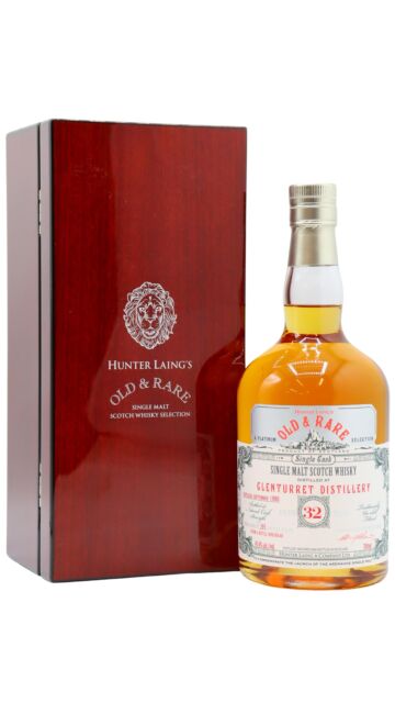 Glenturret - Hunter Laing's Old & Rare Single Cask Single Malt Scotch 1990 32 year old Whisky