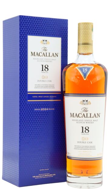 The Macallan - 2024 Release Double Cask Highland Single Malt Scotch 18 year old Whisky