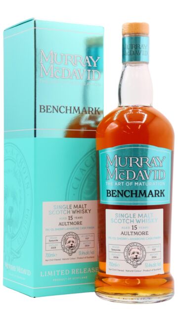 Aultmore - Murray McDavid Benchmark Sherry & Amarone Cask 2008 15 year old Whisky