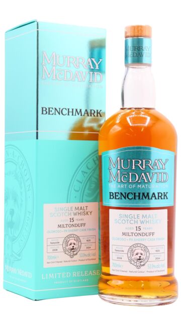 Miltonduff - Murray McDavid Benchmark PX & Oloroso Sherry Cask 2008 15 year old Whisky