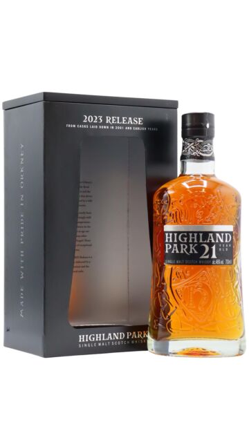 Highland Park - 2023 Release Single Malt Scotch 2001 21 year old Whisky