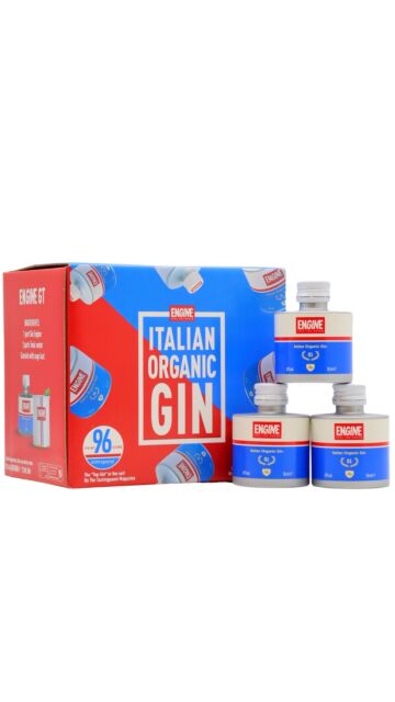 Engine - Pure Organic Gin Miniatures (12 x 5cl)