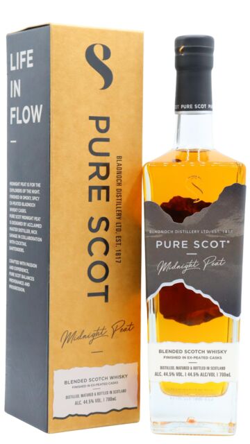 Bladnoch - Pure Scot Midnight Peat Blended Scotch Whisky