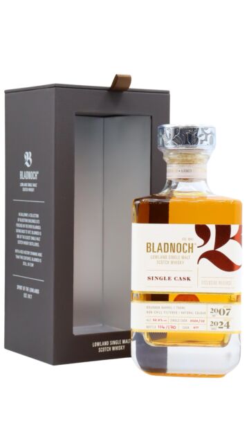 Bladnoch - Single Bourbon Cask #477 2007 17 year old Whisky