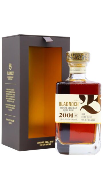 Bladnoch - Vintage Release Canasta Sherry Cask Lowland Single Malt Scotch 2001 22 year old Whisky