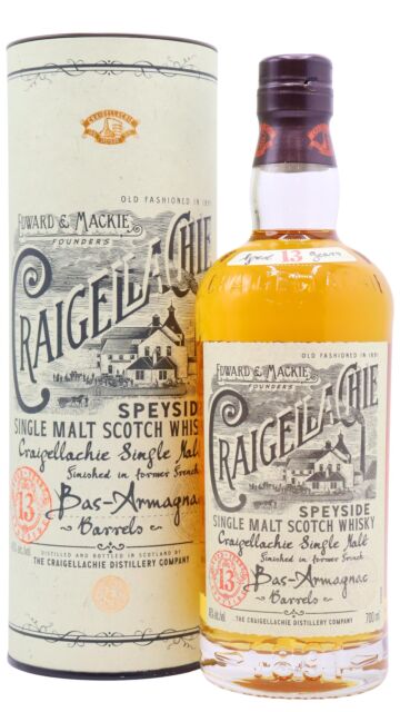 Craigellachie - Bas-Armagnac Cask Finished Speyside Single Malt 13 year old Whisky