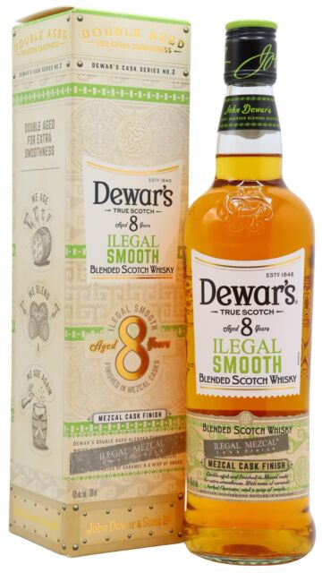 Dewar's - Illegal Smooth - Mezcal Cask Finished 8 year old Whisky