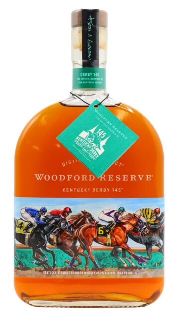 Woodford Reserve - Kentucky Derby 145 Kentucky Straight Bourbon Whiskey (1 Litre)