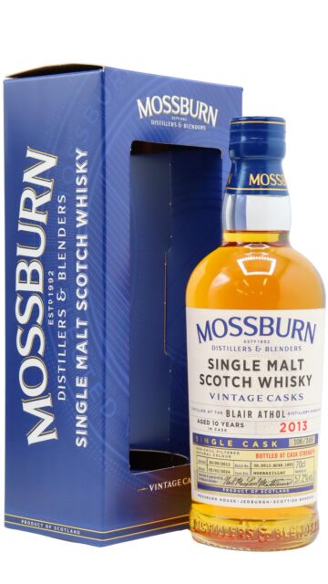Blair Athol - Mossburn Vintage Casks Single Cask 2013 10 year old Whisky
