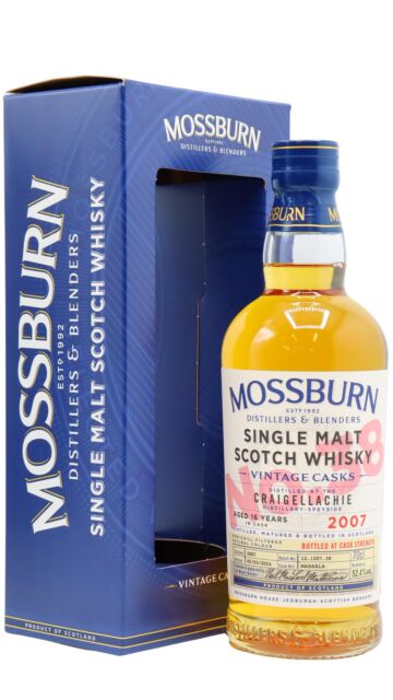Craigellachie - Mossburn Vintage Cask Batch #38 2007 16 year old Whisky
