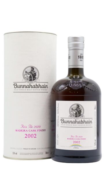 Bunnahabhain - Feis Ile 2020 - Madeira Cask Finish Islay Single Malt Scotch 2002 Whisky