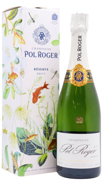 Pol Roger - Brut Reserve Champagne (Gift Box)