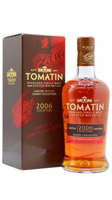 Tomatin - Sherry Collection - Pedro Ximénez Cask Highland Single Malt Scotch 2006 17 year old Whisky
