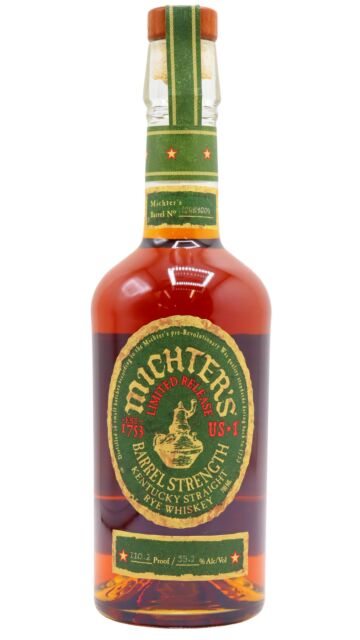Michter's - 2024 Limited Release Barrel Strength Kentucky Straight Rye Whiskey