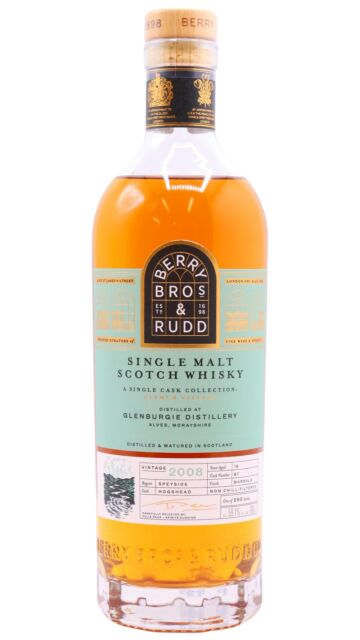 Glenburgie - Glens & Valleys - Berry Bros & Rudd Single Cask #87 2008 16 year old Whisky