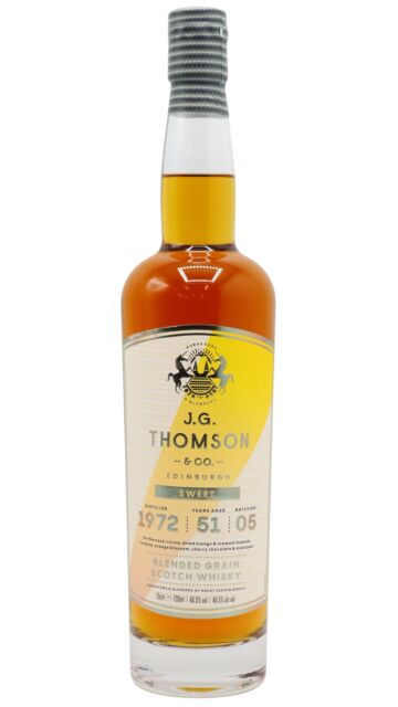 J.G. Thomson - Batch 05 Blended Grain Scotch 1972 51 year old Whisky