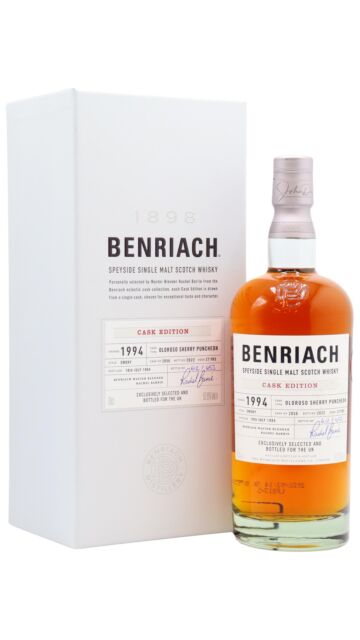 Benriach - Single Sherry Cask #2056 1994 27 year old Whisky (UK Exclusive)