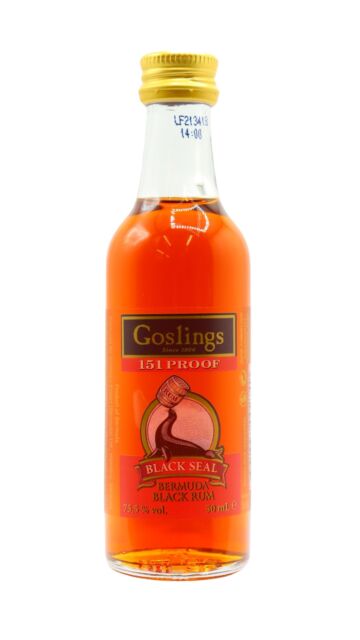 Goslings - 151 Proof Black Seal Rum Miniature