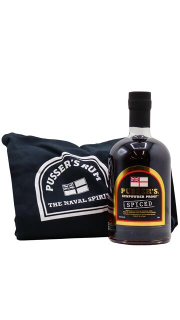 Pusser's - Gunpowder Proof Spiced Rum (Includes T-Shirt)