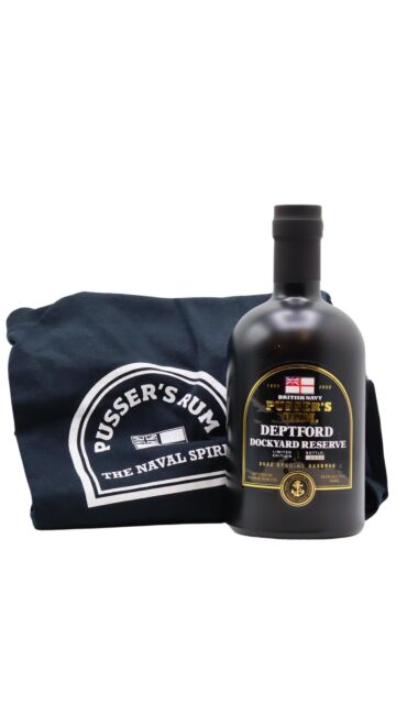 Pusser's - Deptford Dockyard Reserve Limited Edition Rum (Includes T-Shirt)