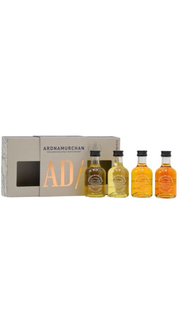 Ardnamurchan - AD/ Highland Single Malt Scotch Whisky Miniature Gift Pack