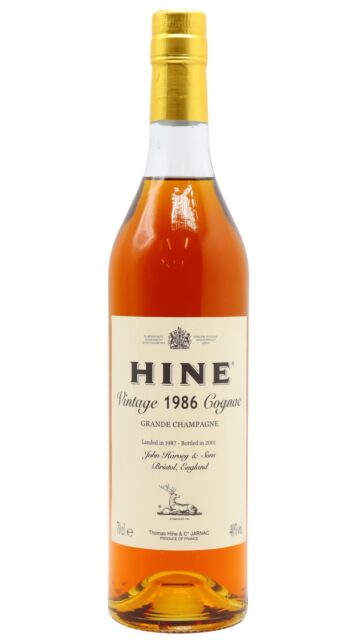 Hine - Grande Champagne Vintage 1986 Cognac