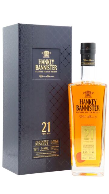 Hankey Bannister - Blended Scotch 21 year old Whisky