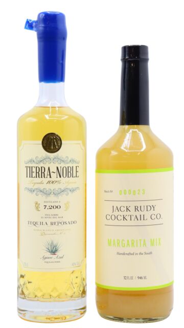 Tierra Noble - Reposado Tequila (Includes Jack Rudy Margarita Mix)
