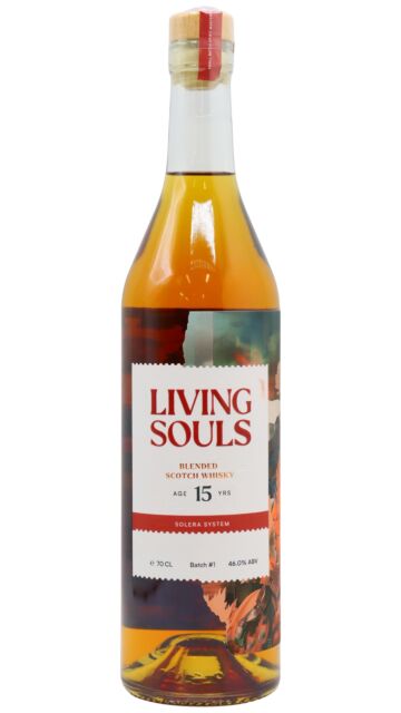 Living Souls - Batch #1 Sherry Cask Matured Blended Scotch 15 year old Whisky