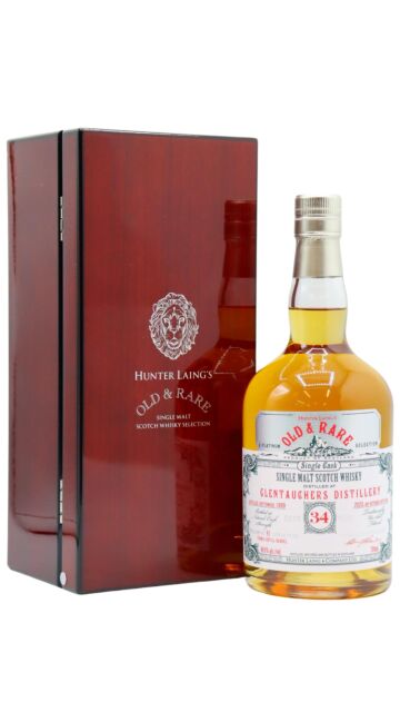 Glentauchers - Hunter Laing's Old & Rare Single Cask Single Malt Scotch 1989 34 year old Whisky