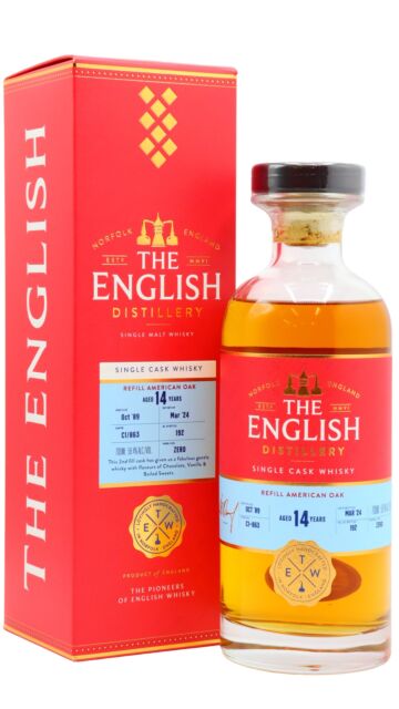 The English - Single Cask C1/863 - Refill American Oak 2009 14 year old Whisky