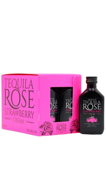 Tequila Rose - Original Strawberry Cream Liqueur Miniatures (10 x 5cl)
