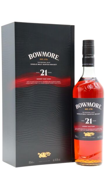 Bowmore - Sherry Oak Collection Islay Single Malt Scotch 21 year old Whisky