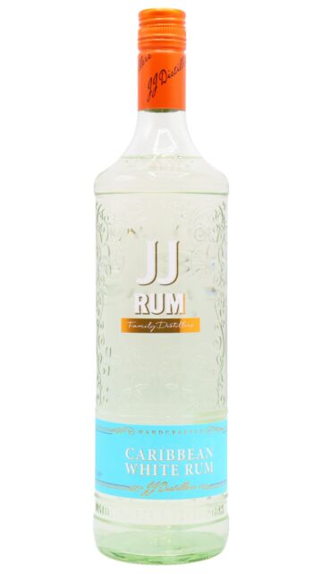 J.J Whitley - Caribbean White Rum (1 Litre)