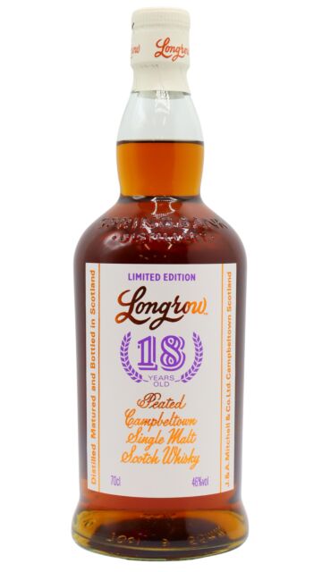 Longrow - 2024 Release Campbeltown Single Malt Scotch 18 year old Whisky