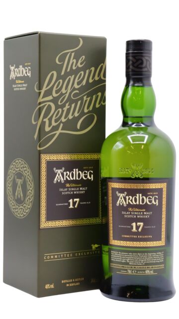 Ardbeg - Committee Exclusive Islay Single Malt Scotch 17 year old Whisky
