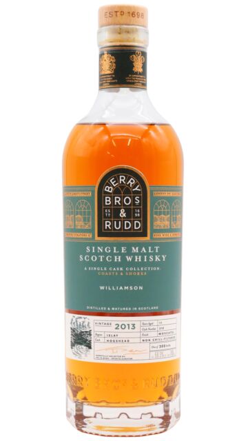 Williamson - Coast & Shores - Berry Bros & Rudd Single Cask #210 2013 11 year old Whisky