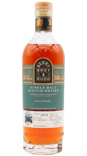Williamson - Coast & Shores - Berry Bros & Rudd Single Cask #213 2013 11 year old Whisky