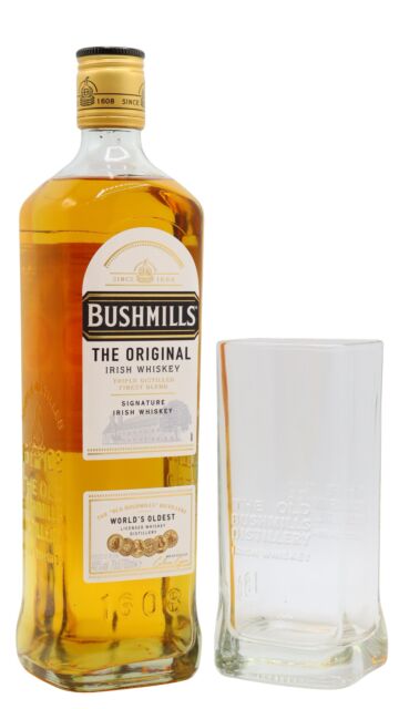 Bushmills - Original Irish Whiskey (Includes Highball Glass)